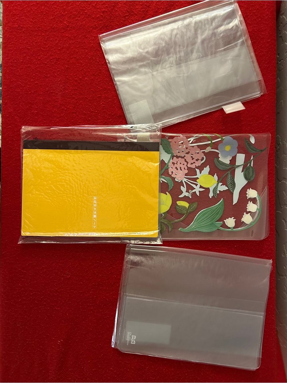 Hobonichi A5 notebook and 5 covers